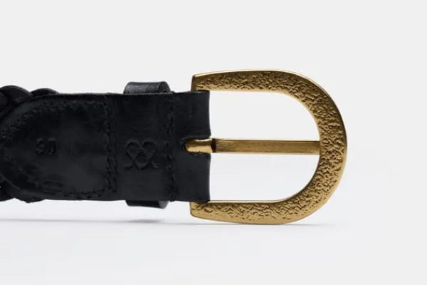 Gürtel>MORJAS The Belt BlackBraided
