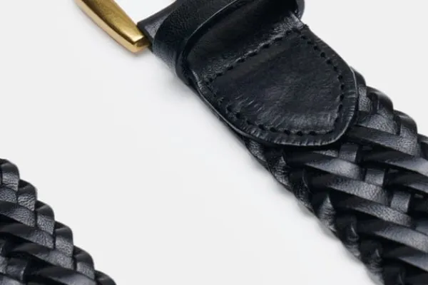 Gürtel>MORJAS The Belt BlackBraided