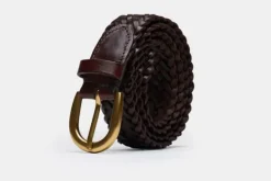 Gürtel>MORJAS The Belt BrownBraided