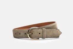 Gürtel>MORJAS The Belt TaupeSuede