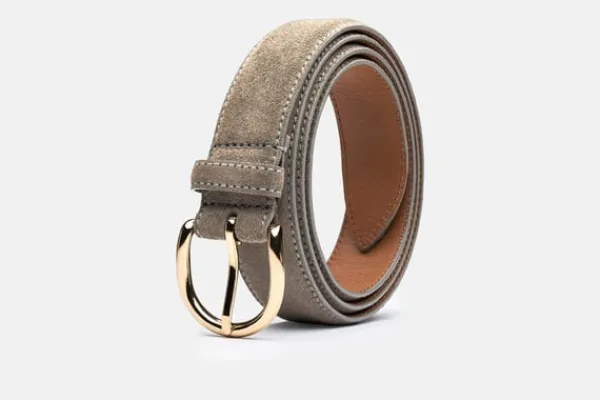 Gürtel>MORJAS The Belt TaupeSuede