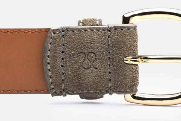 Gürtel>MORJAS The Belt TaupeSuede