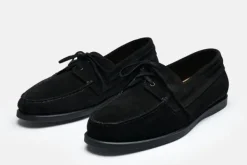 Boat Shoes>MORJAS The Boat Shoe BlackSuede
