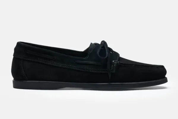 Boat Shoes>MORJAS The Boat Shoe BlackSuede