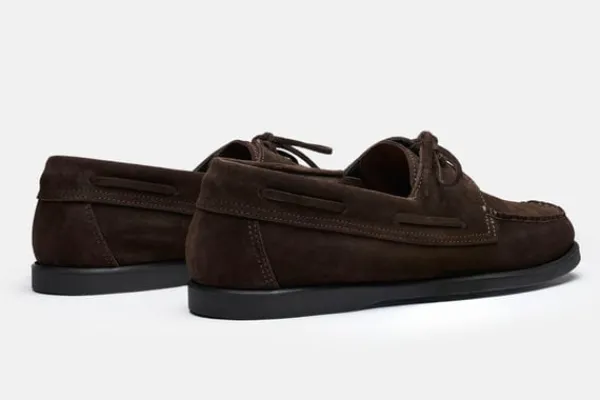 Boat Shoes>MORJAS The Boat Shoe BrownSuede