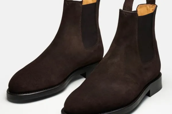 Stiefel>MORJAS The Chelsea Boot BrownSuede