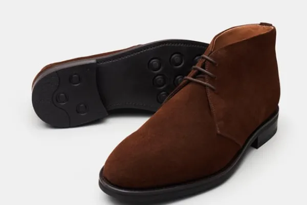 Stiefel>MORJAS The Chukka Boot MediumBrownSuede