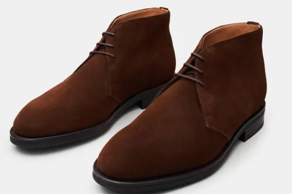 Stiefel>MORJAS The Chukka Boot MediumBrownSuede