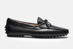 Driving Shoe>MORJAS The Driving Shoe BlackGrain