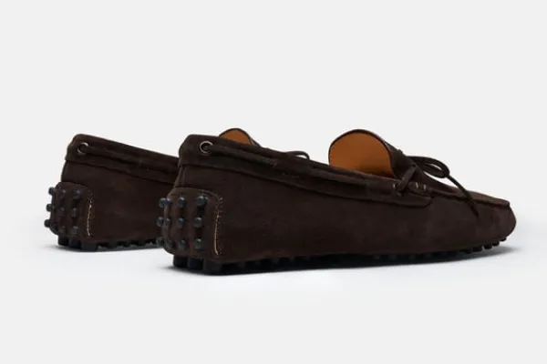 Driving Shoe>MORJAS The Driving Shoe BrownSuede