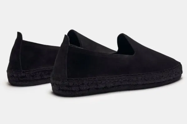 Espadrille>MORJAS The Espadrille AllBlackSuede