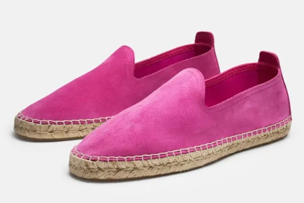 Espadrille>MORJAS The Espadrille CeriseSuede