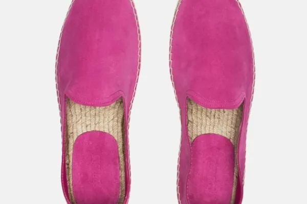 Espadrille>MORJAS The Espadrille CeriseSuede