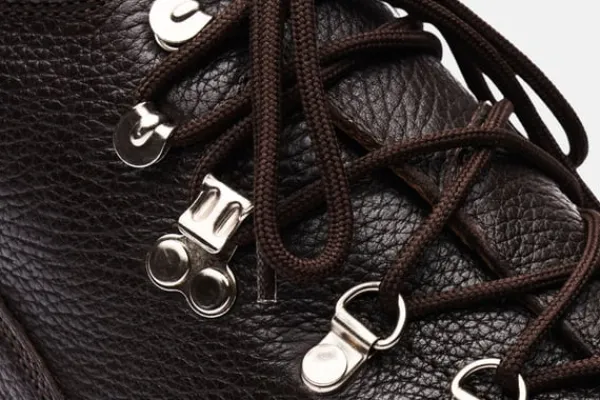 Stiefel>MORJAS The Hiking Boot BrownGrain