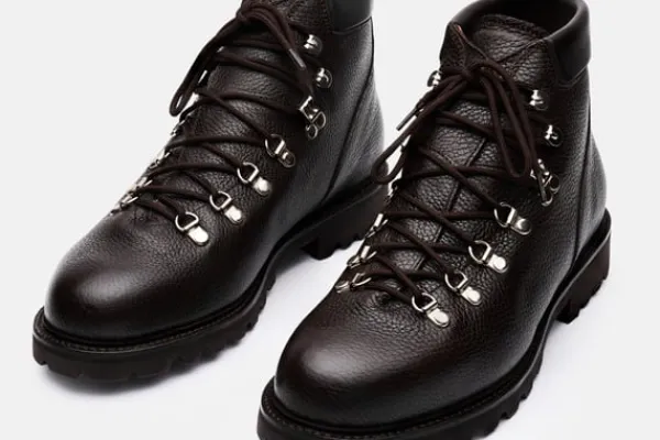 Stiefel>MORJAS The Hiking Boot BrownGrain