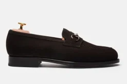 Loafers>MORJAS The Horsebit Loafer BrownSuede