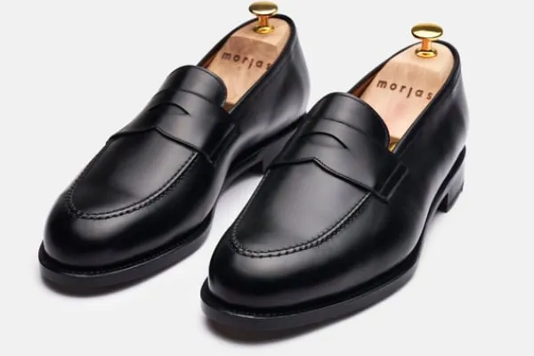 Loafers>MORJAS The Penny Loafer BlackCalf