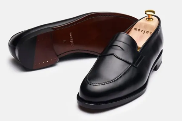 Loafers>MORJAS The Penny Loafer BlackCalf