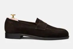 Loafers>MORJAS The Penny Loafer BrownSuede