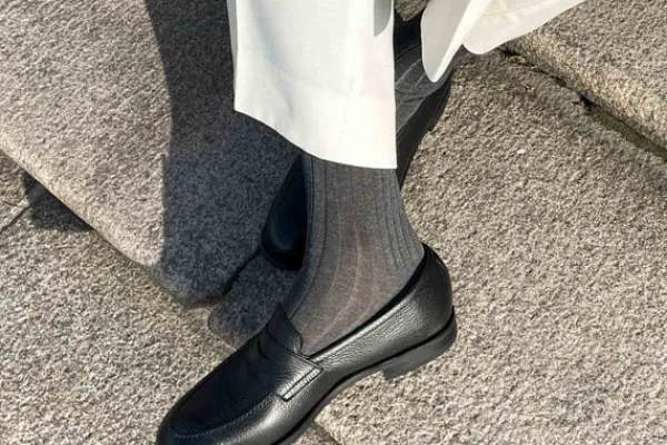 Loafers>MORJAS The Penny Loafer BlackGrain