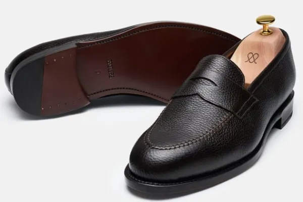 Loafers>MORJAS The Penny Loafer BrownGrain