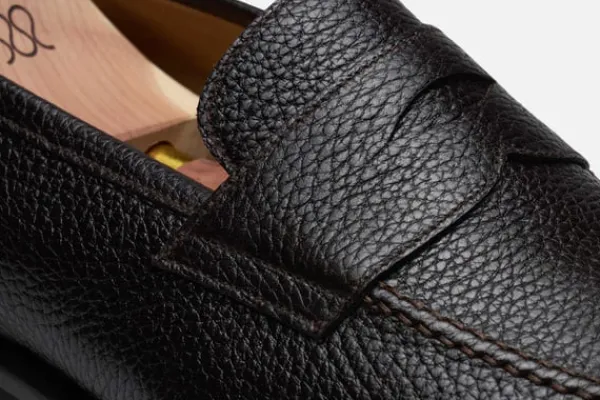 Loafers>MORJAS The Penny Loafer BrownGrain