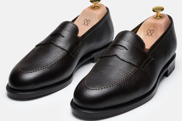 Loafers>MORJAS The Penny Loafer BrownGrain