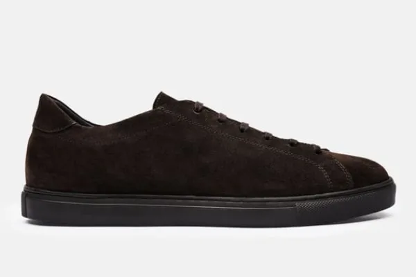 Sneaker>MORJAS The Sneaker 02 AllDarkBrownSuede