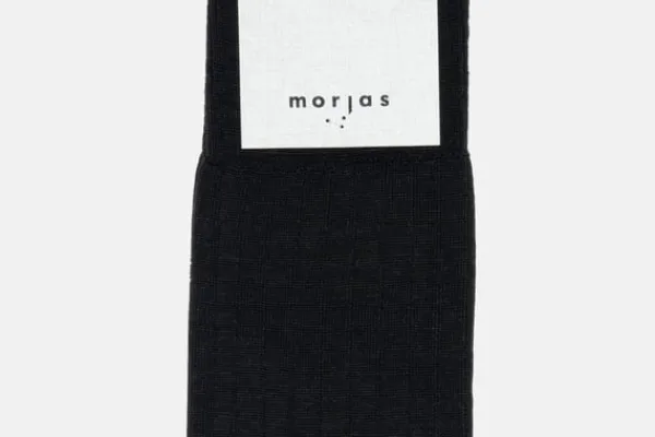 Socken>MORJAS The Sock DarkGreyRibbed