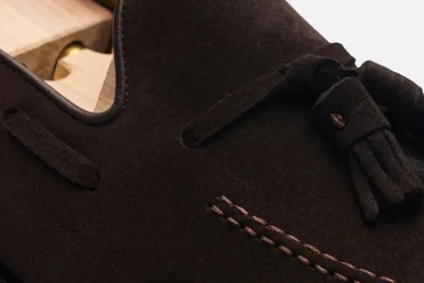 Loafers>MORJAS The Tassel Loafer BrownSuede