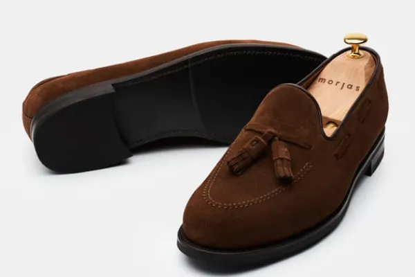 Loafers>MORJAS The Tassel Loafer MediumBrownSuede