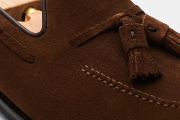 Loafers>MORJAS The Tassel Loafer MediumBrownSuede