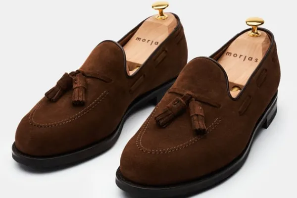 Loafers>MORJAS The Tassel Loafer MediumBrownSuede